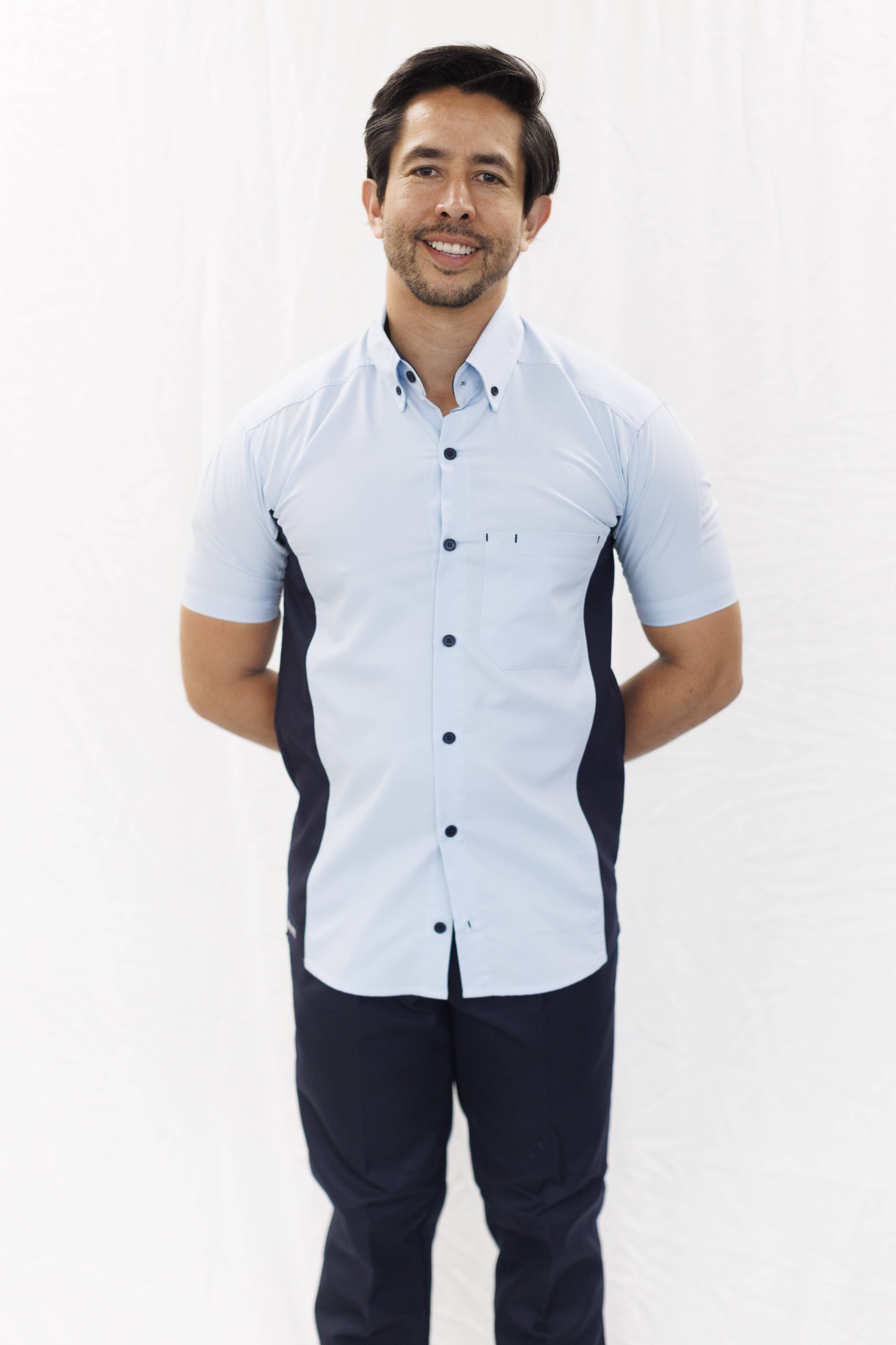 CAMISA MC H front