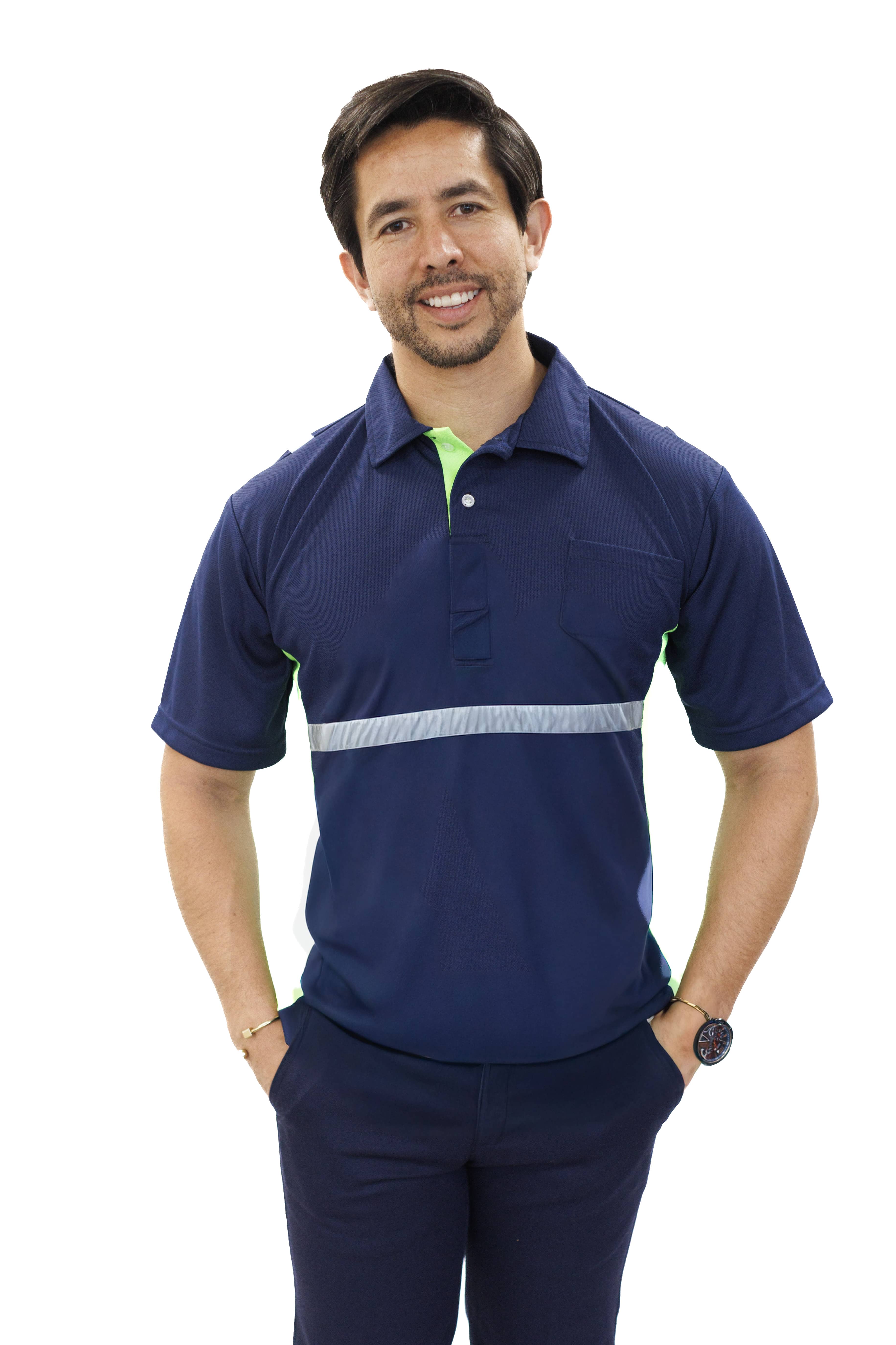 POLO MC H (DRY) front