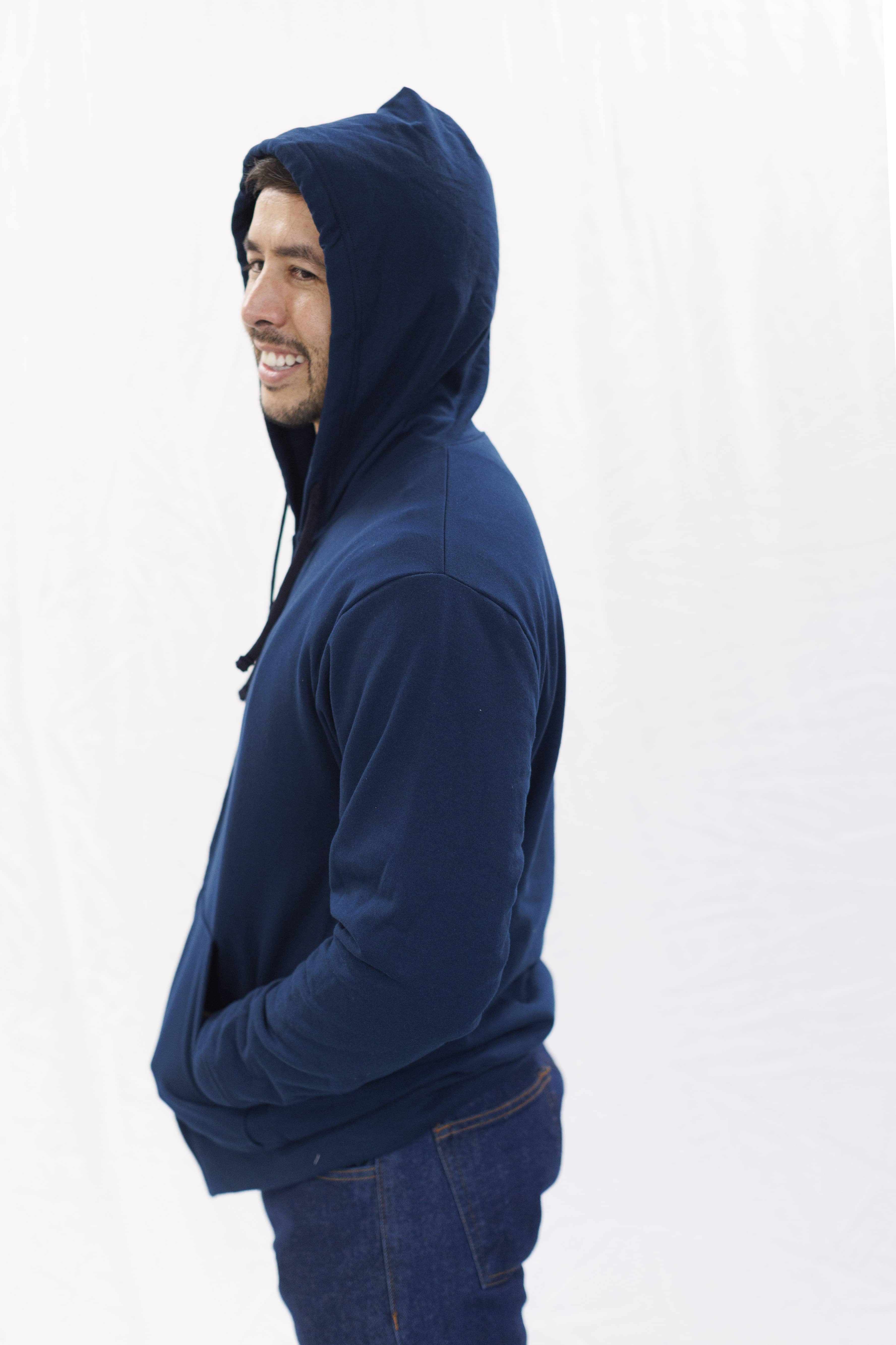 SUDADERA CIERRE UNISEX thumbnail 3